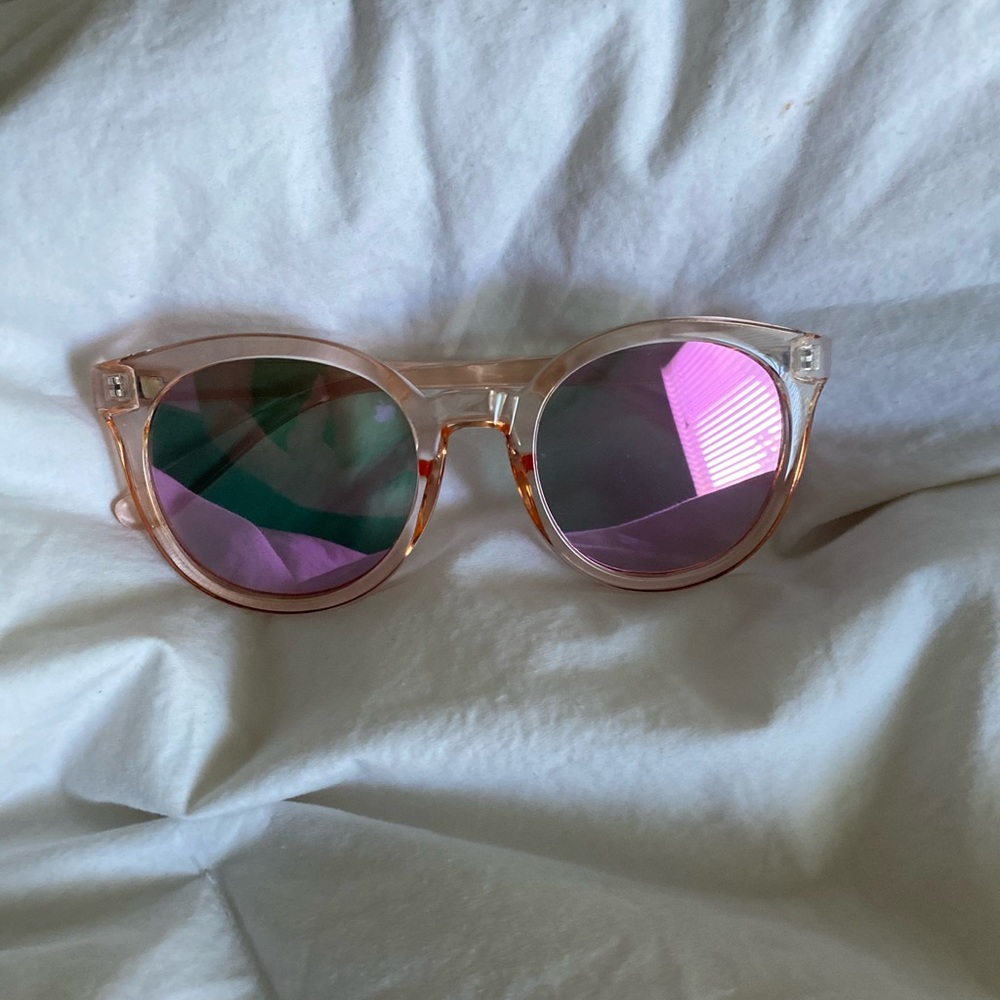 Peach sunglasses